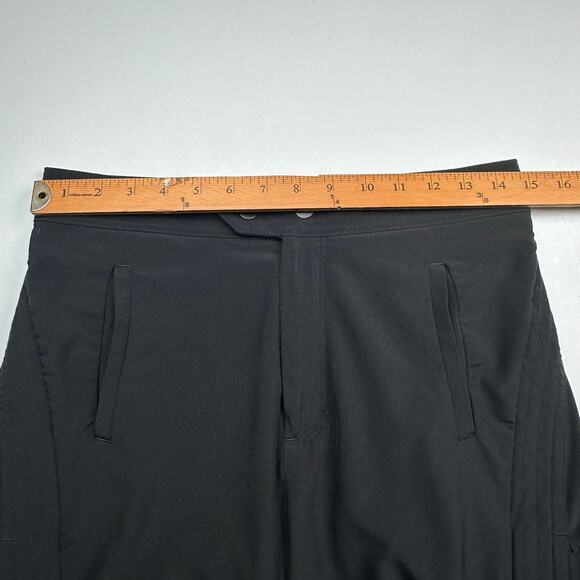 Athleta Uptown Ankle Pant Womens 2 Black Pockets Stretch Zipper Ankle Athleisure - Picture 12 of 16
